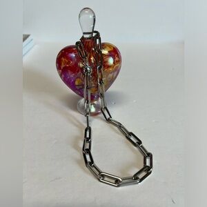 Costume link necklace.